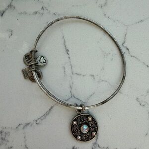 Alex & Ani Wings Of Change Silver Bracelet